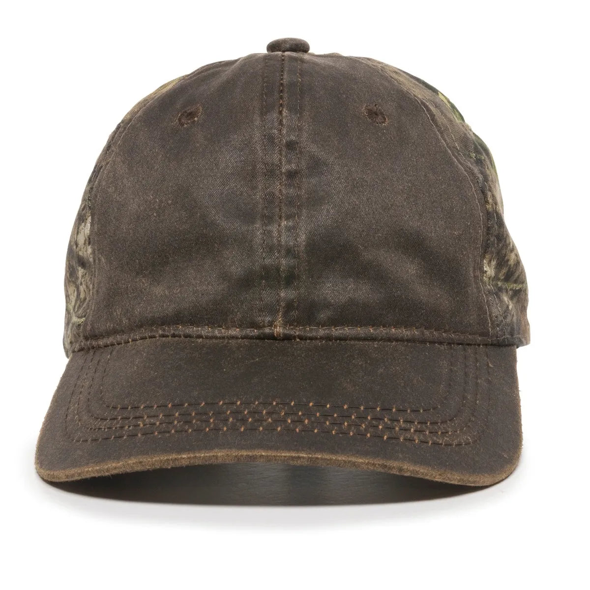 Outdoor Cap HPC-305 Camo Unstructured Solid Back Hat Unisex Accessories Hats & Caps
