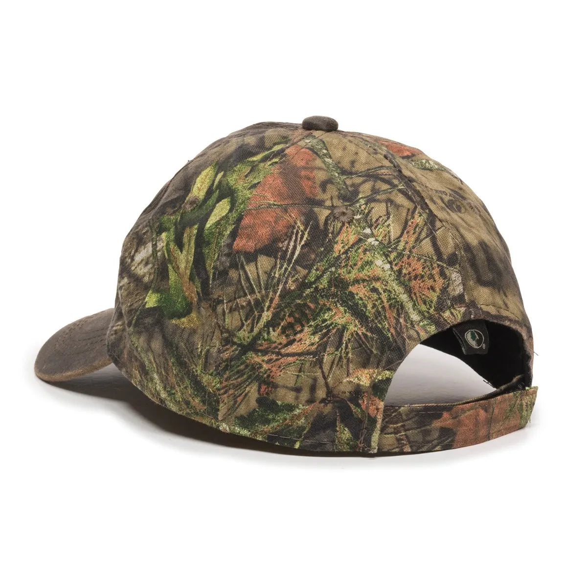 Outdoor Cap HPC-305 Camo Unstructured Solid Back Hat Unisex Accessories Hats & Caps