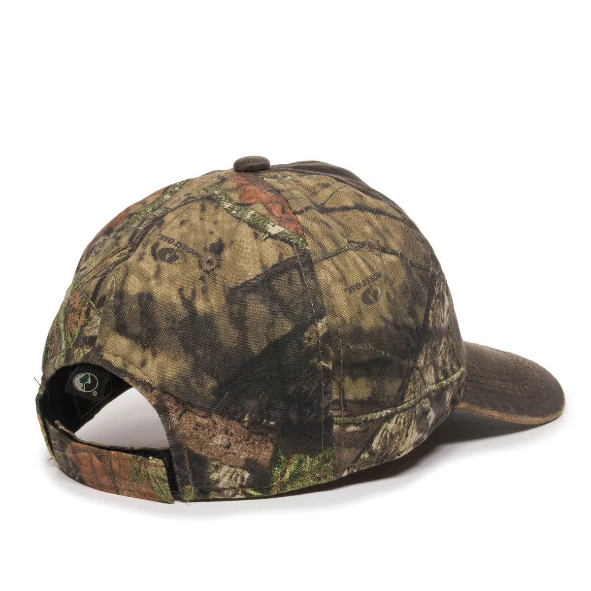 Outdoor Cap HPC-305 Camo Unstructured Solid Back Hat Unisex Accessories Hats & Caps