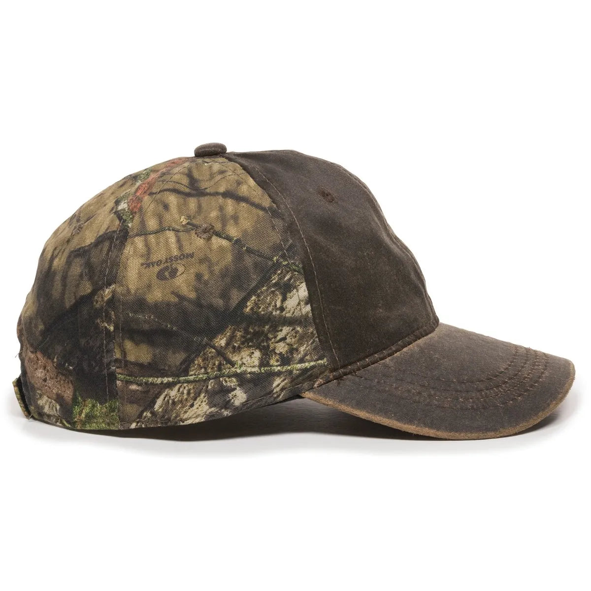 Outdoor Cap HPC-305 Camo Unstructured Solid Back Hat Unisex Accessories Hats & Caps