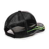 Outdoor Cap WAV-605M Embroidered Wave Design Structured Trucker Hat Unisex Accessories Hats & Caps
