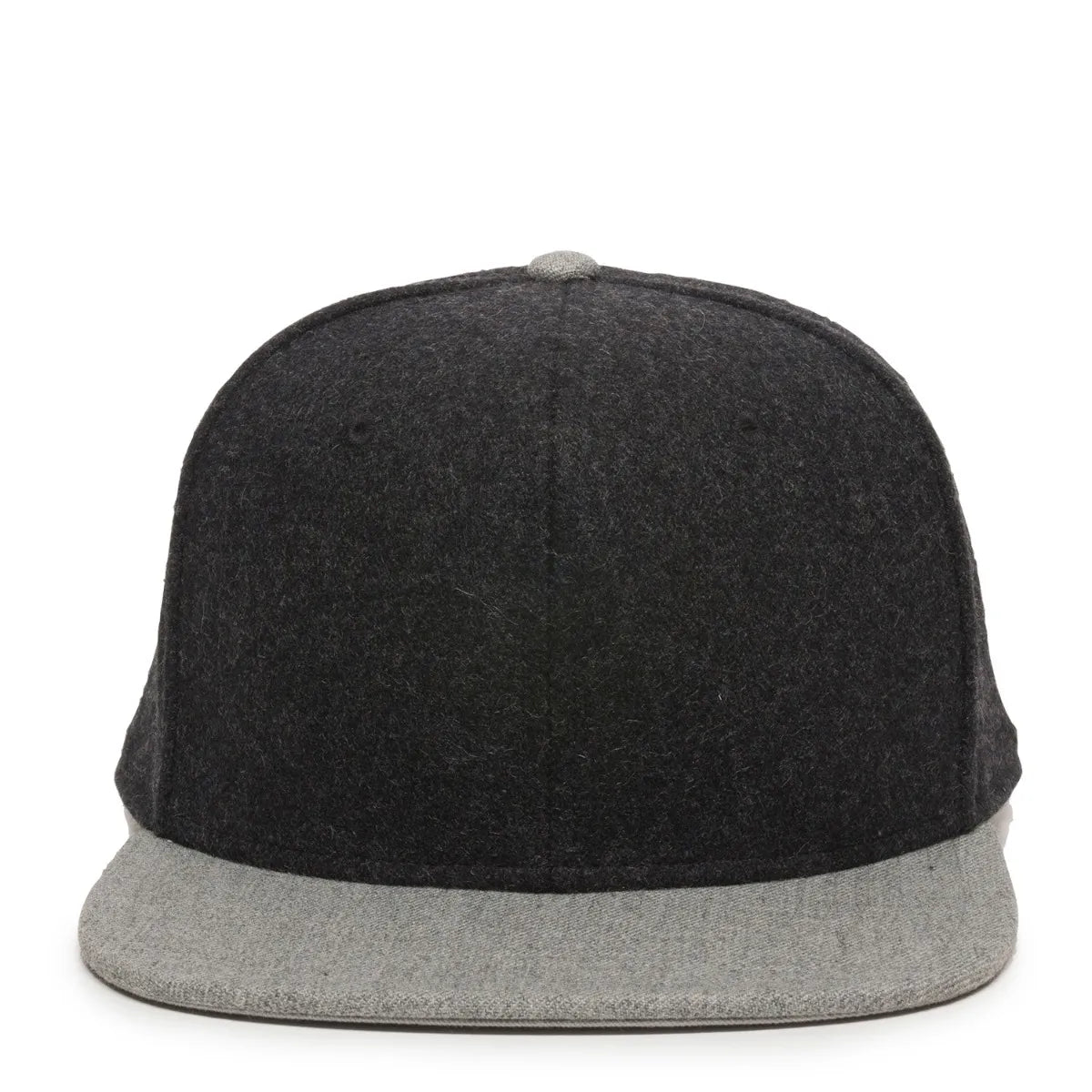 Outdoor Cap REDLBL104 Melton Wool Structured Solid Back Hat Unisex Accessories Hats & Caps