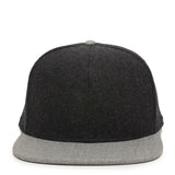 Outdoor Cap REDLBL104 Melton Wool Structured Solid Back Hat Unisex Accessories Hats & Caps