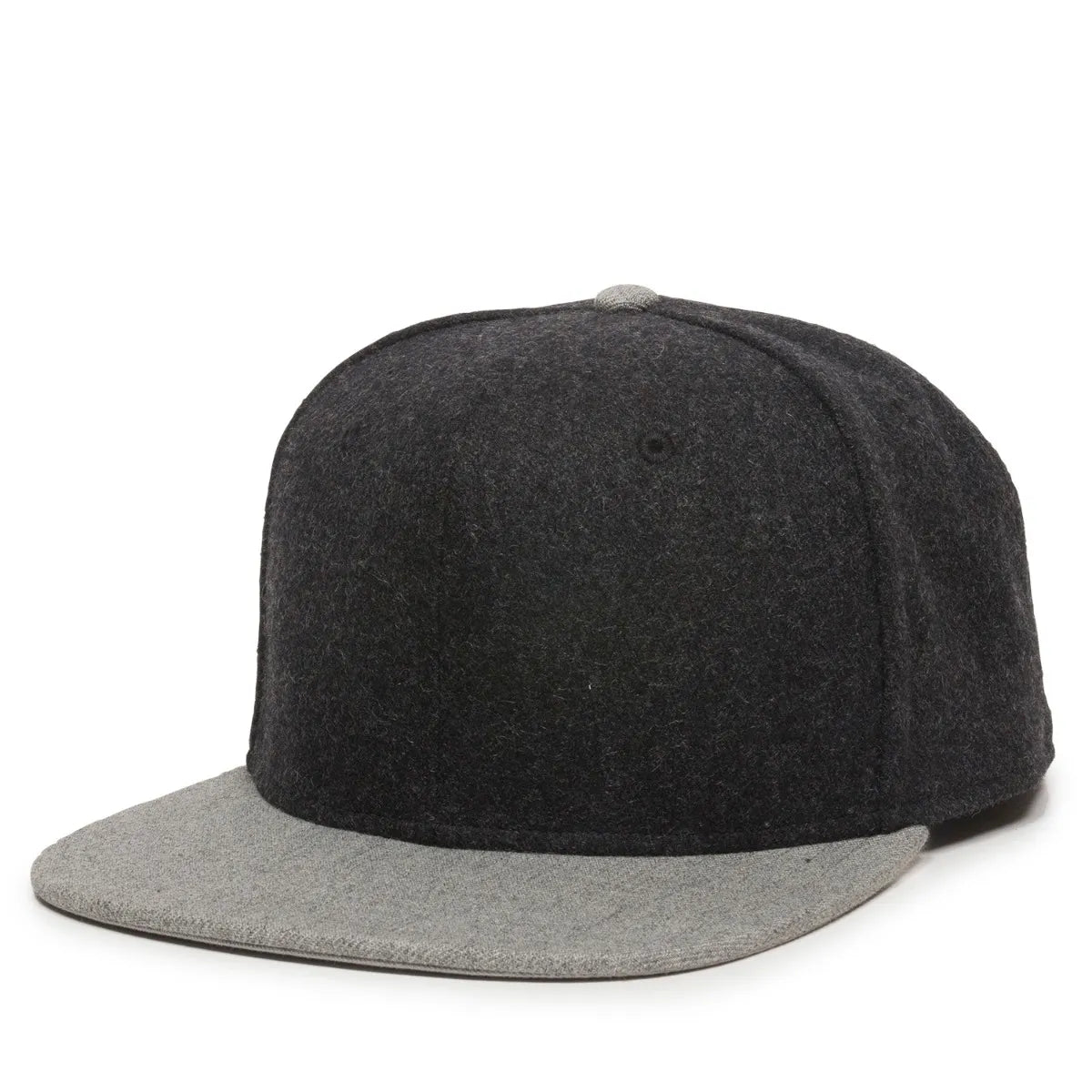 Outdoor Cap REDLBL104 Melton Wool Structured Solid Back Hat Unisex Accessories Hats & Caps