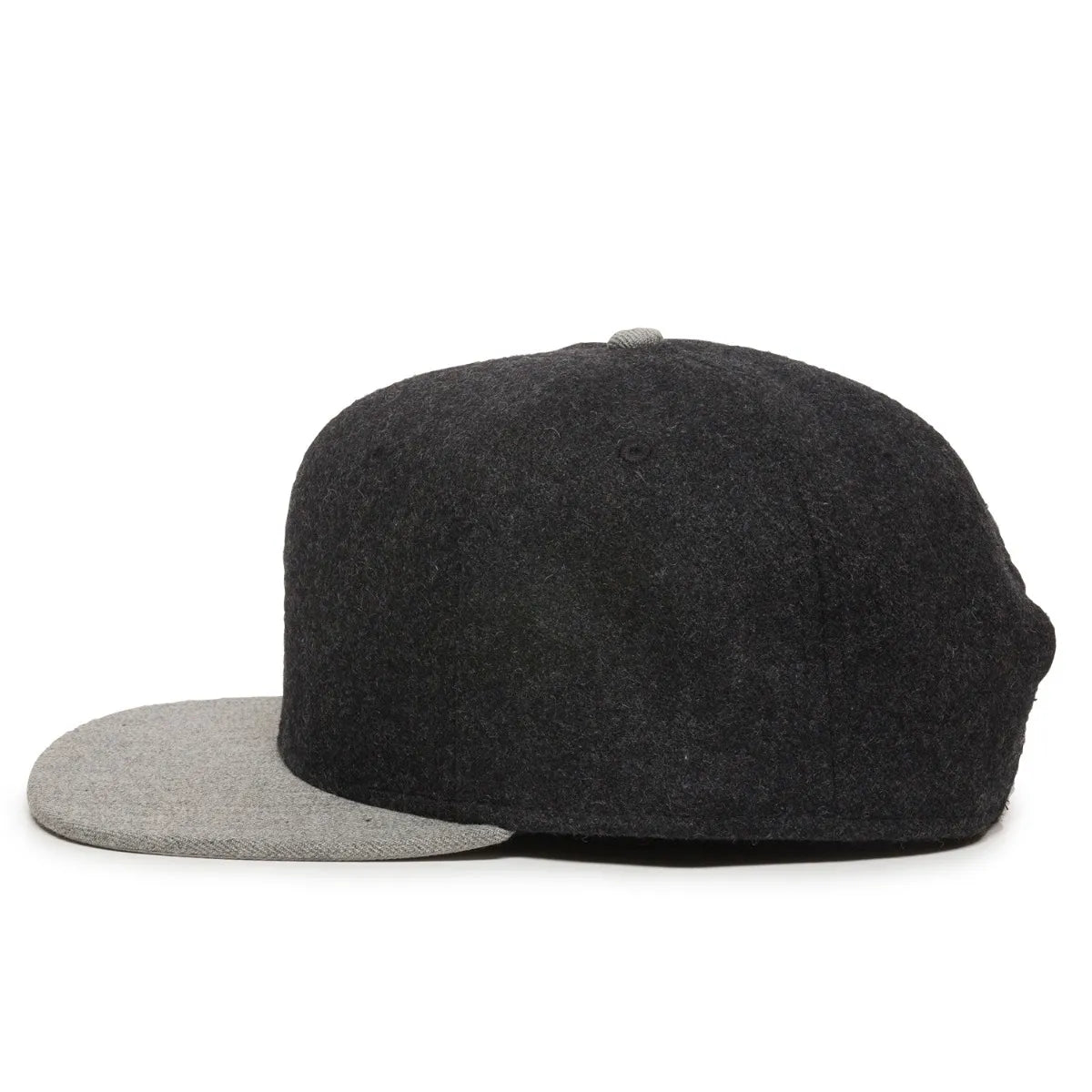 Outdoor Cap REDLBL104 Melton Wool Structured Solid Back Hat Unisex Accessories Hats & Caps