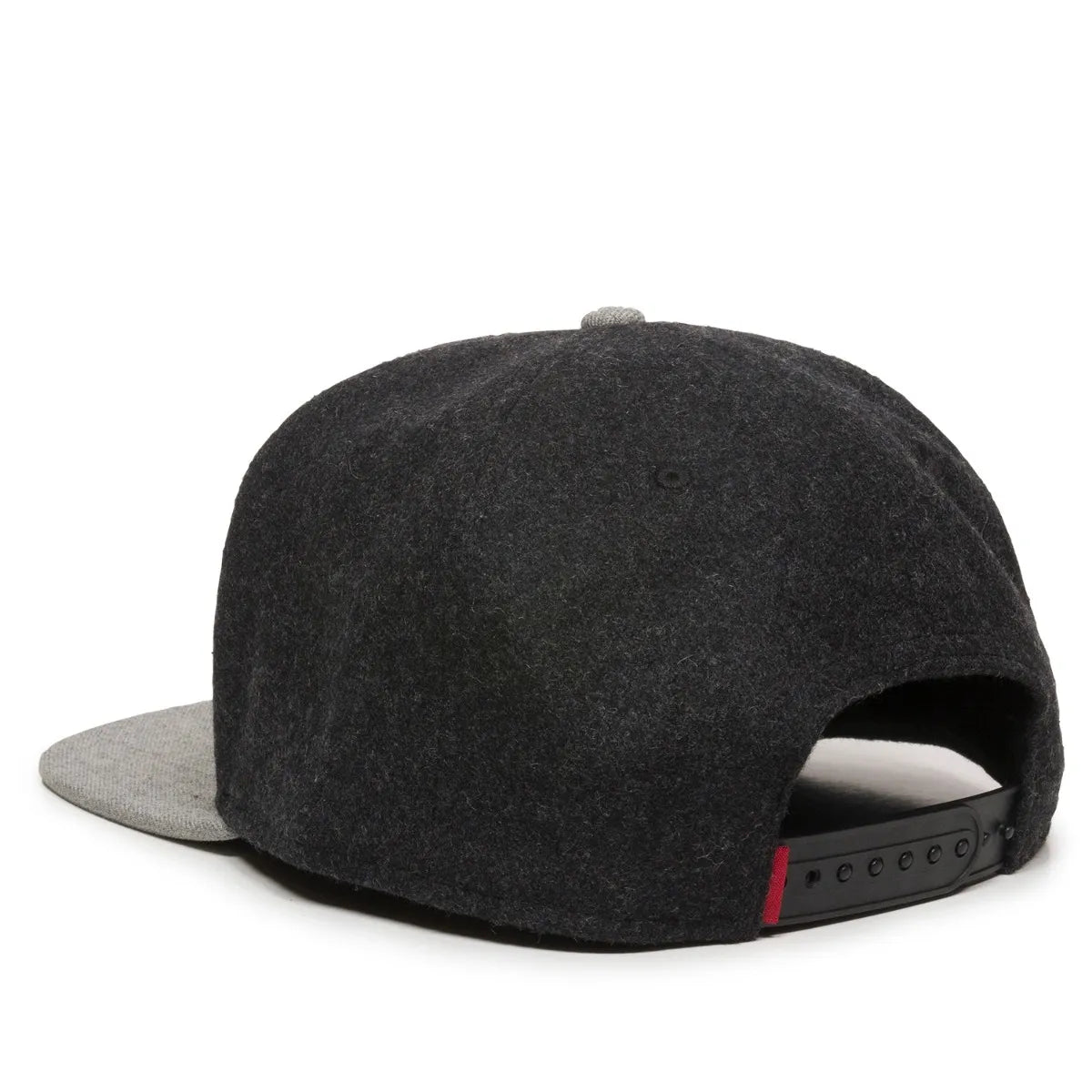 Outdoor Cap REDLBL104 Melton Wool Structured Solid Back Hat Unisex Accessories Hats & Caps