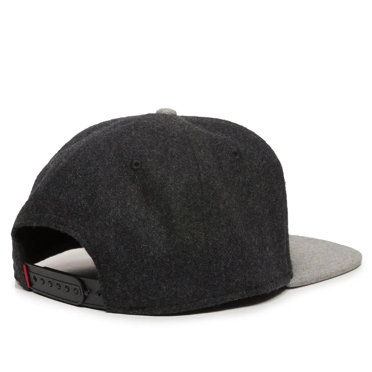 Outdoor Cap REDLBL104 Melton Wool Structured Solid Back Hat Unisex Accessories Hats & Caps