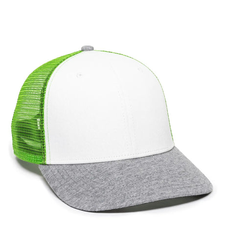 Outdoor Cap RGR-200M Cotton Twill Structured Trucker Beanie Unisex Accessories Hats & Caps
