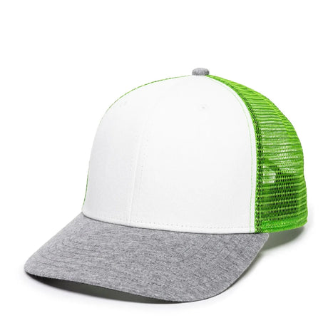 Outdoor Cap RGR-200M Cotton Twill Structured Trucker Beanie Unisex Accessories Hats & Caps