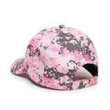 Outdoor Cap DC-610 Camo Structured Solid Back Hat Unisex Accessories Hats & Caps