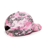 Outdoor Cap DC-610 Camo Structured Solid Back Hat Unisex Accessories Hats & Caps