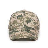 Outdoor Cap DC-610 Camo Structured Solid Back Hat Unisex Accessories Hats & Caps