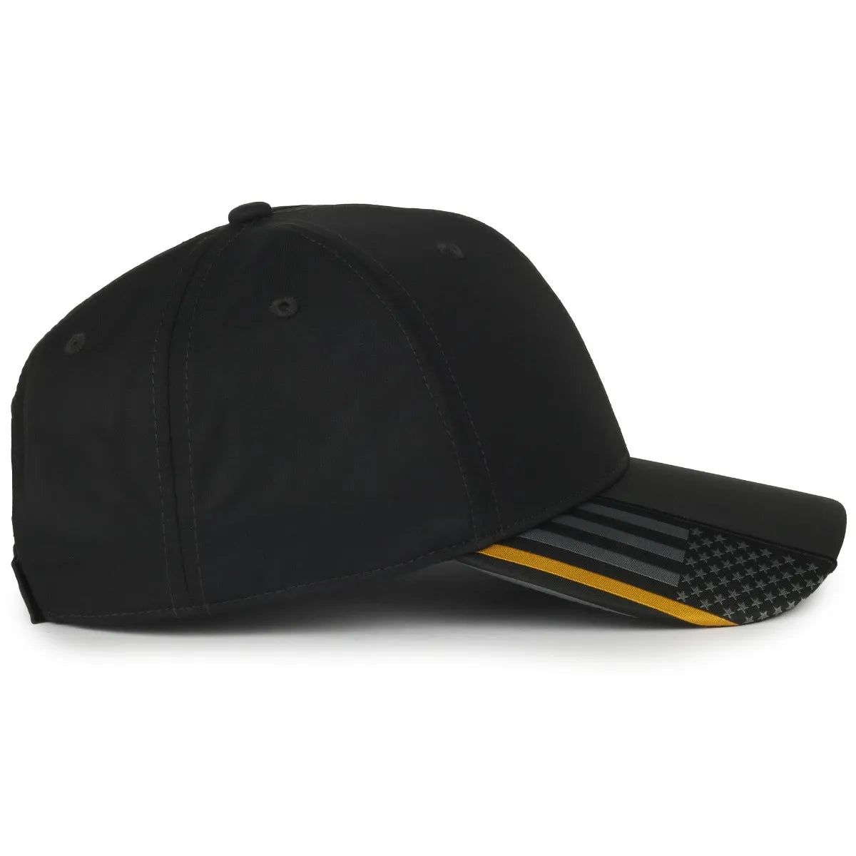 Outdoor Cap OC601 Service Stripes with US Flag Structured Solid Panel Hat Unisex Accessories Hats & Caps