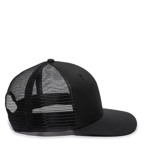 Outdoor Cap REDLBL109 Hemp Blend Structured Trucker Hat Unisex Accessories Hats & Caps