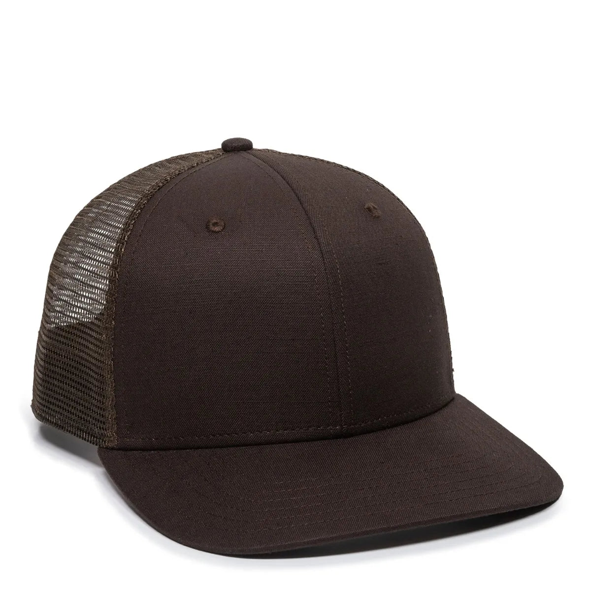 Outdoor Cap REDLBL109 Hemp Blend Structured Trucker Hat Unisex Accessories Hats & Caps