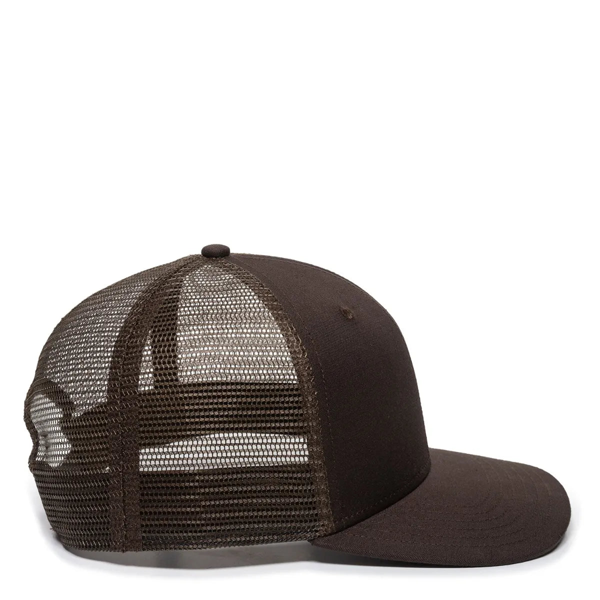 Outdoor Cap REDLBL109 Hemp Blend Structured Trucker Hat Unisex Accessories Hats & Caps