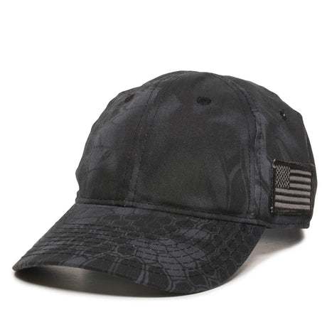 Outdoor Cap TAC-600 Canvas Camo Unstructured Solid Back Hat Unisex Accessories Hats & Caps