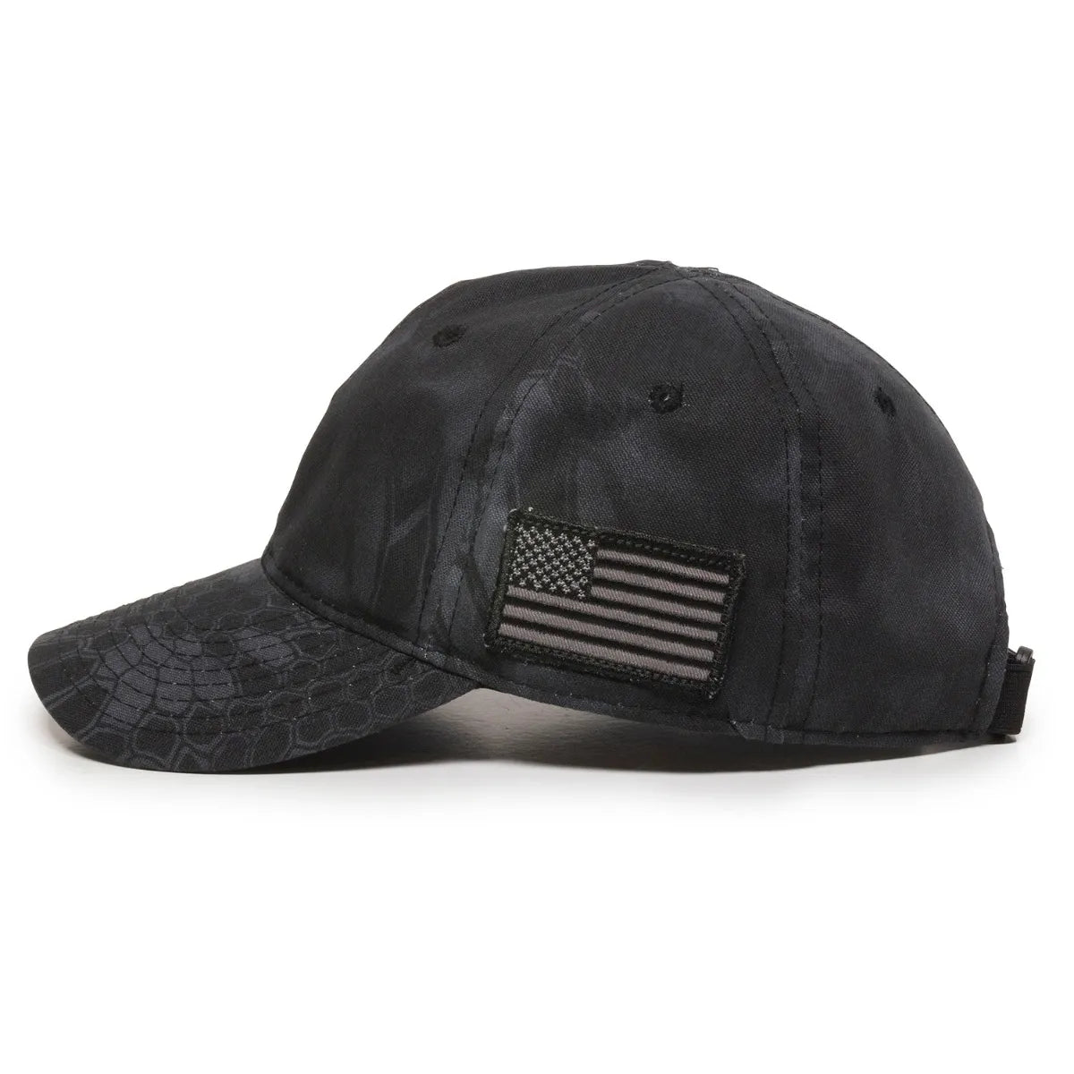 Outdoor Cap TAC-600 Canvas Camo Unstructured Solid Back Hat Unisex Accessories Hats & Caps