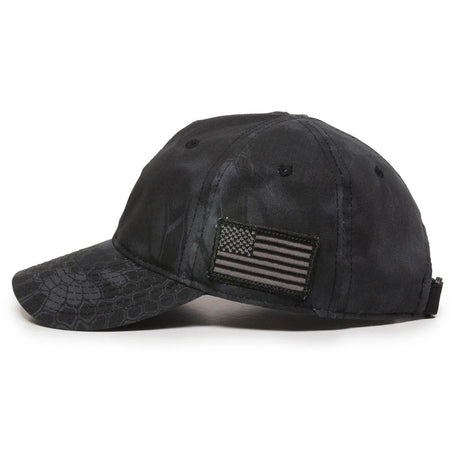 Outdoor Cap TAC-600 Canvas Camo Unstructured Solid Back Hat Unisex Accessories Hats & Caps