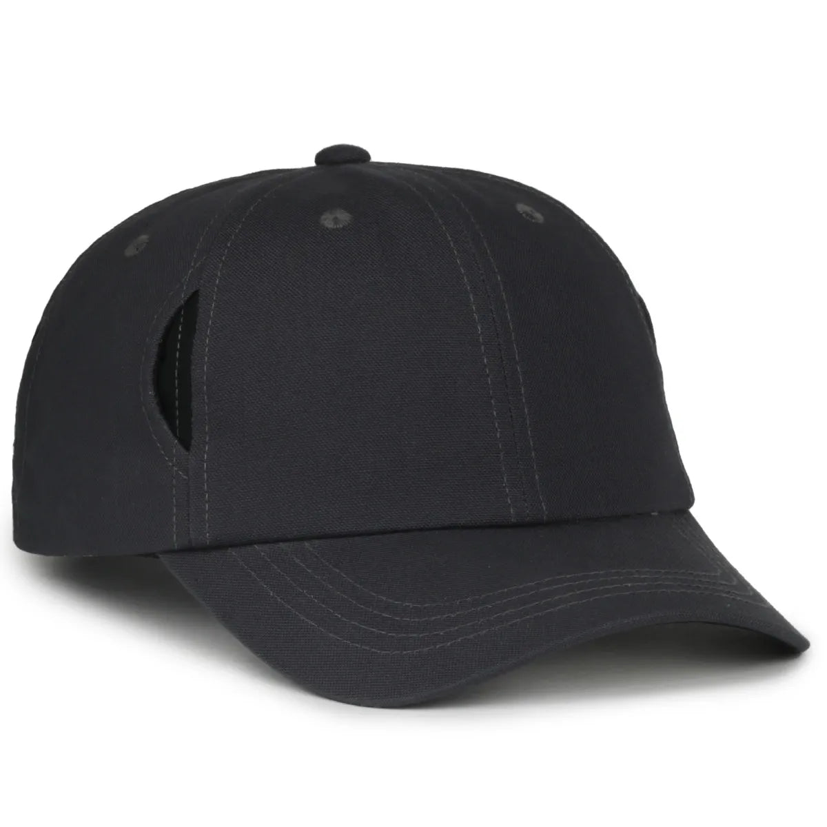 Outdoor Cap CARG100 Unstructured Solid Panel Hat with Temple Side Pockets Unisex Accessories Hats & Caps
