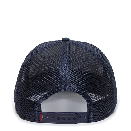 Outdoor Cap REDLBL109 Hemp Blend Structured Trucker Hat Unisex Accessories Hats & Caps