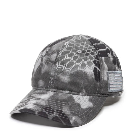Outdoor Cap TAC-600 Canvas Camo Unstructured Solid Back Hat Unisex Accessories Hats & Caps