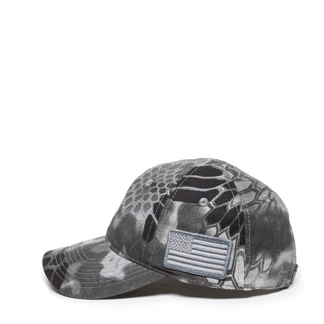 Outdoor Cap TAC-600 Canvas Camo Unstructured Solid Back Hat Unisex Accessories Hats & Caps