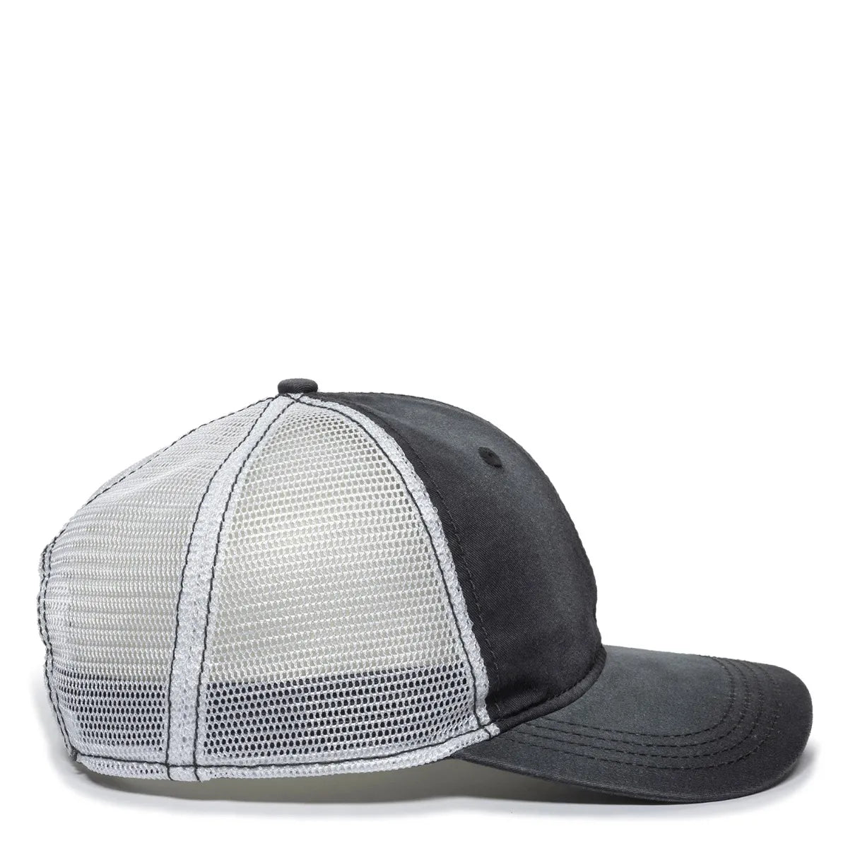 Outdoor Cap PDT-750M Cotton Twill Unstructured Trucker Hat Unisex Accessories Hats & Caps