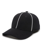 Outdoor Cap OFC-600 Piping Structured Solid Back Hat Unisex Accessories Hats & Caps