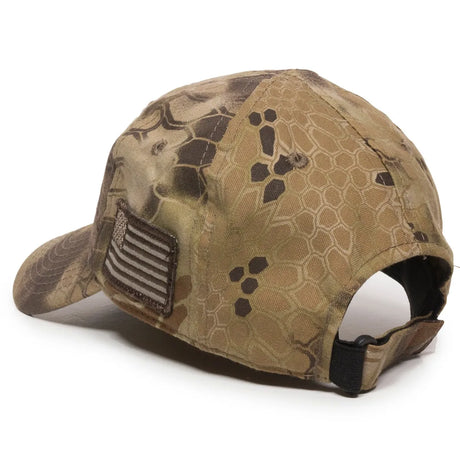 Outdoor Cap TAC-600 Canvas Camo Unstructured Solid Back Hat Unisex Accessories Hats & Caps