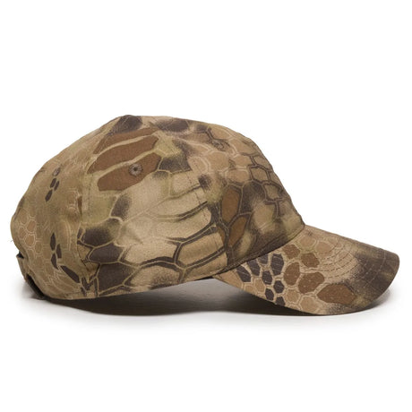 Outdoor Cap TAC-600 Canvas Camo Unstructured Solid Back Hat Unisex Accessories Hats & Caps