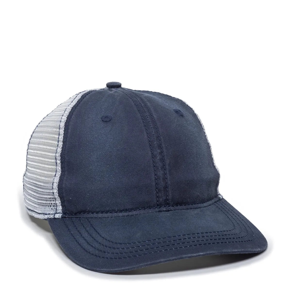 Outdoor Cap PDT-750M Cotton Twill Unstructured Trucker Hat Unisex Accessories Hats & Caps
