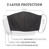 Outdoor Cap FCVR001 Blank Face Mask Unisex Accessories Face Coverings