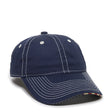 Outdoor Cap USA-850 Unstructured Solid Back Hat Unisex Accessories Hats & Caps