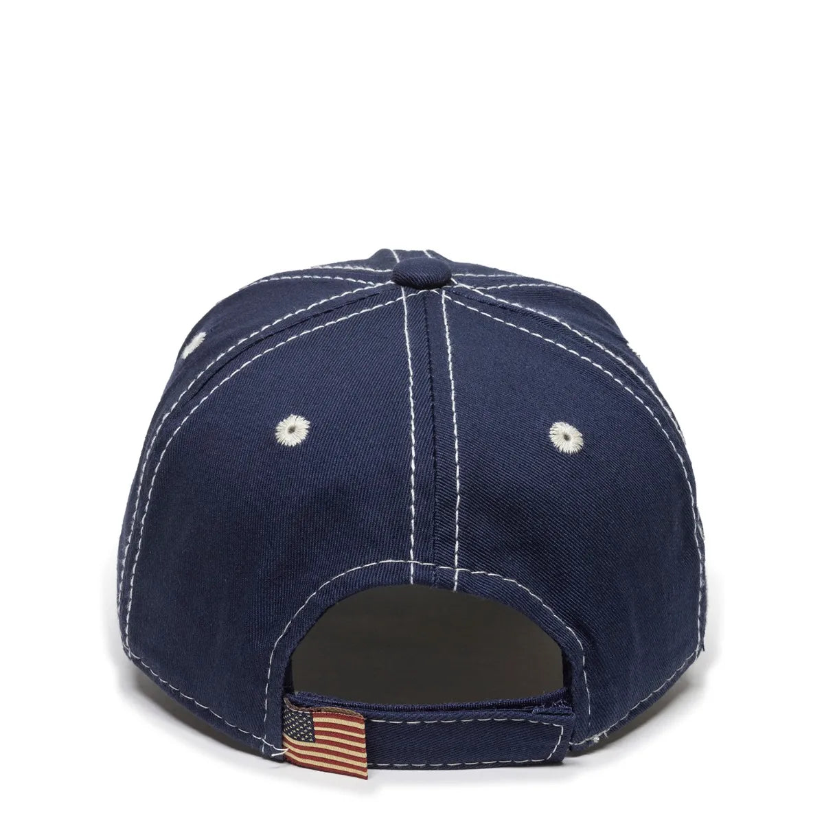 Outdoor Cap USA-850 Unstructured Solid Back Hat Unisex Accessories Hats & Caps