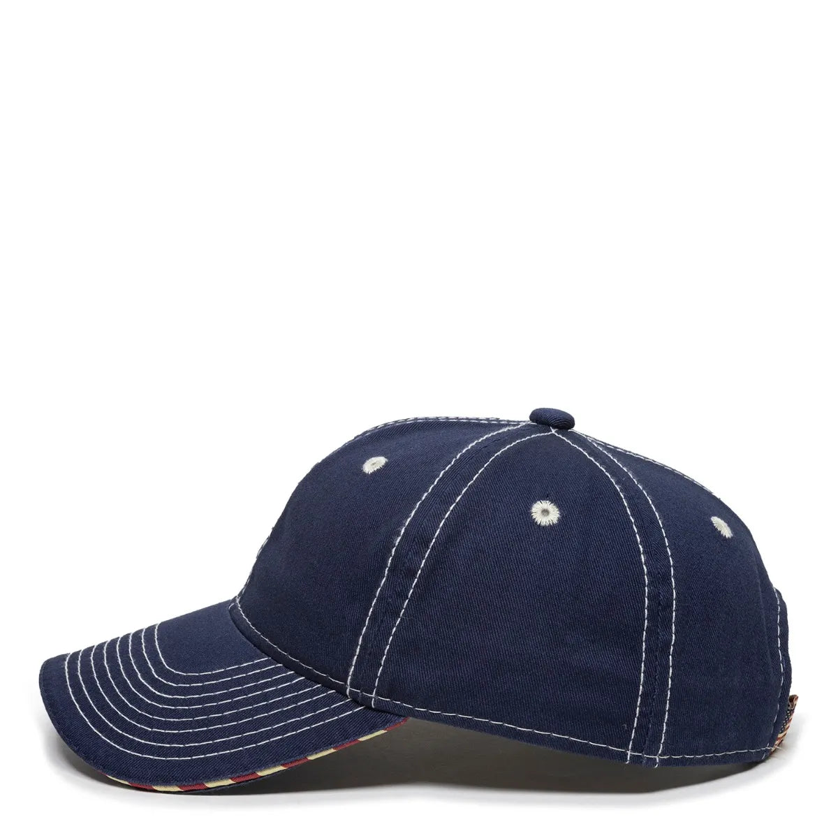 Outdoor Cap USA-850 Unstructured Solid Back Hat Unisex Accessories Hats & Caps
