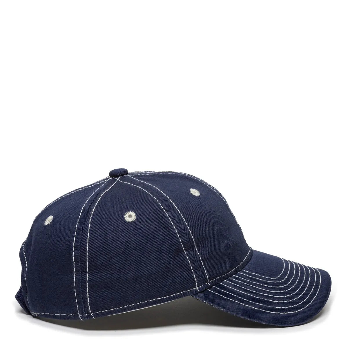 Outdoor Cap USA-850 Unstructured Solid Back Hat Unisex Accessories Hats & Caps