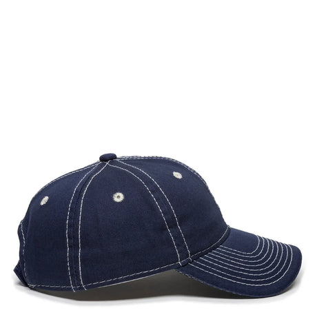 Outdoor Cap USA-850 Unstructured Solid Back Hat Unisex Accessories Hats & Caps