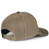 Outdoor Cap HPC-500M Brown/ Tan/ Realtree Apx Structured Trucker Hat Unisex Accessories Hats & Caps