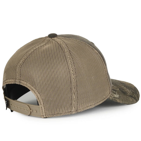 Outdoor Cap HPC-500M Brown/ Tan/ Realtree Apx Structured Trucker Hat Unisex Accessories Hats & Caps