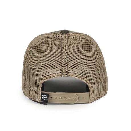 Outdoor Cap HPC-500M Brown/ Tan/ Realtree Apx Structured Trucker Hat Unisex Accessories Hats & Caps