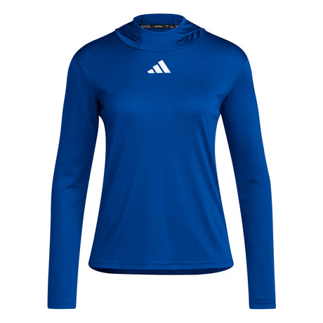 adidas Women's D4T Long Sleeve Lightweight Hoodie Tall Womens Apparel Sweatshirts & Fleece