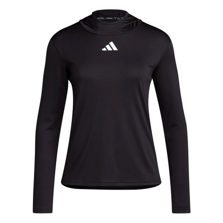 adidas Women's D4T Long Sleeve Lightweight Hoodie Tall Womens Apparel Sweatshirts & Fleece