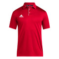 adidas Men's Short Sleeve Coach Polo Shirt-1