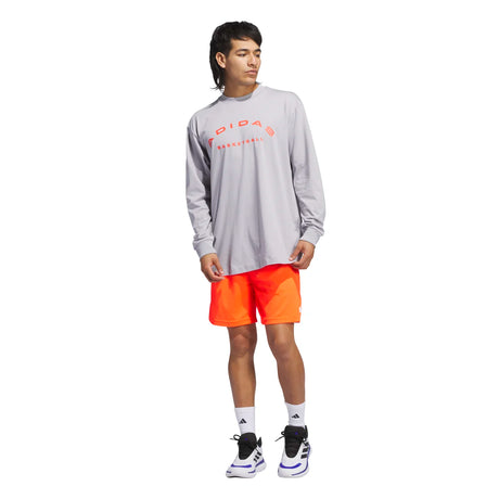 adidas Men's Badge of Sport Logo Basketball Shorts Basketball Shorts Adult