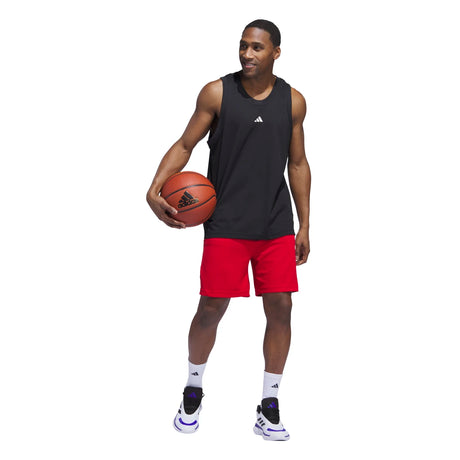 adidas Men's Badge of Sport Logo Basketball Shorts Basketball Shorts Adult