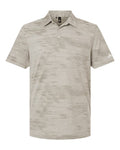 adidas Men's Ultimate 365 Textured Stripe Polo Mens Apparel Shirts & Tops