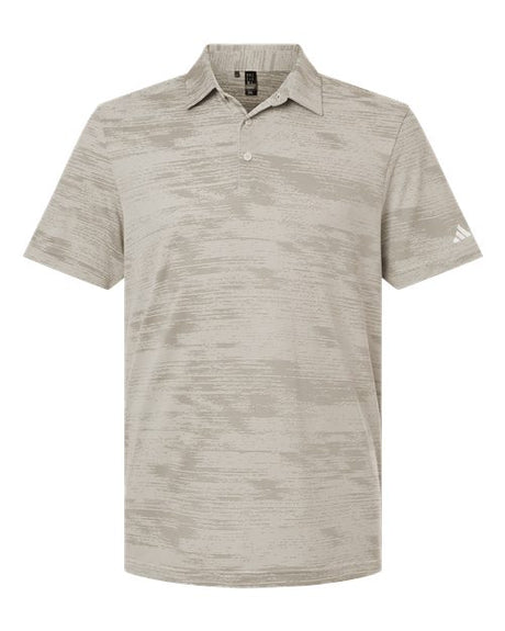 adidas Men's Ultimate 365 Textured Stripe Polo Mens Apparel Shirts & Tops