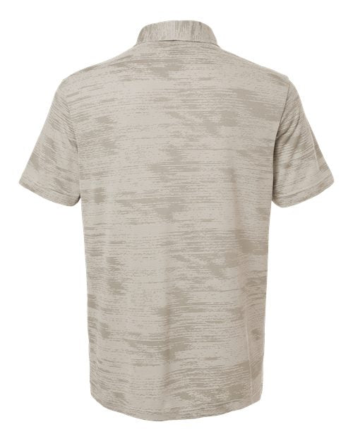 adidas Men's Ultimate 365 Textured Stripe Polo Mens Apparel Shirts & Tops