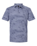 adidas Men's Ultimate 365 Textured Stripe Polo Mens Apparel Shirts & Tops